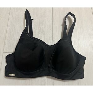 Chantelle C29410 High Impact Sports Bra Size 36D Black